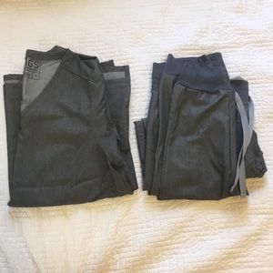 FIGS Technical Collection Grey Scrub Set